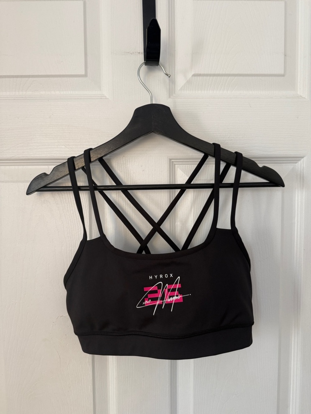 Puma women’s hydrox Miami black sports bra